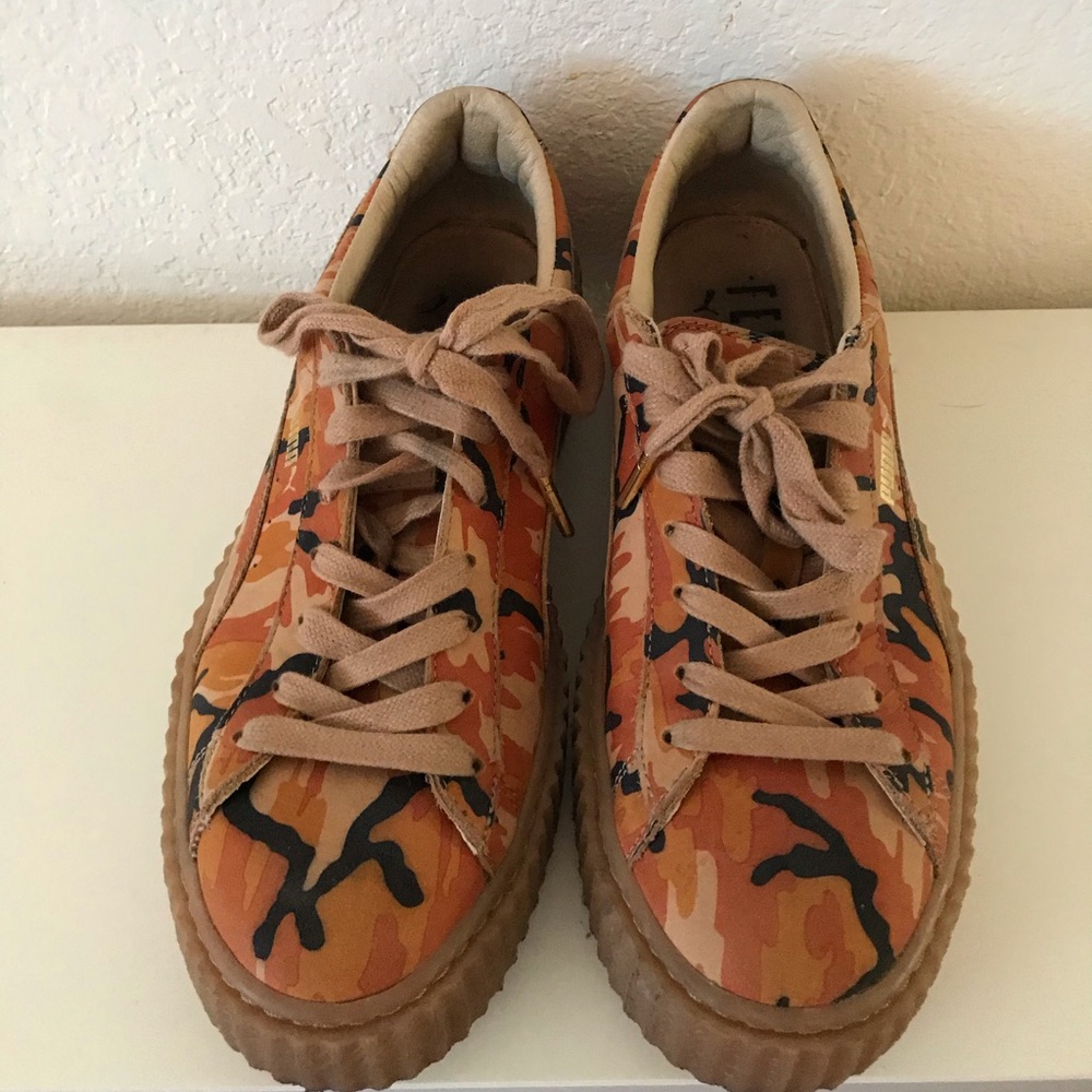 Puma fenty camo shoes!